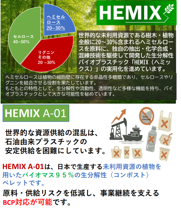 HEMIX 製品チラシ